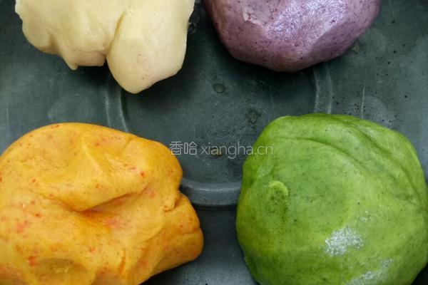 果蔬奶香卡通饼干的做法图解3