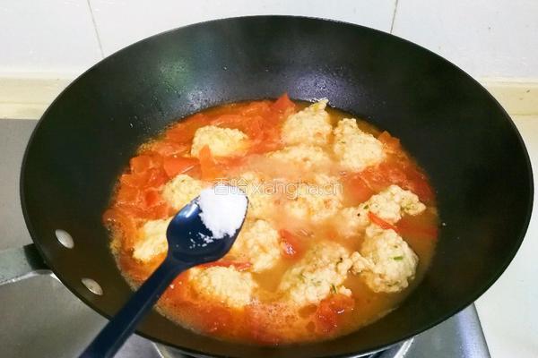 番茄汆肉圆的做法图解13