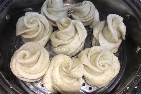 亚麻籽油花卷的做法图解7