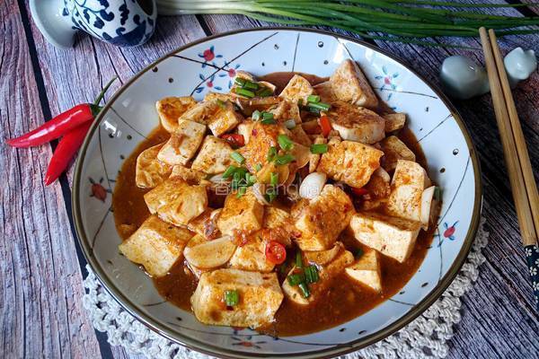 麻婆豆腐的做法图解13