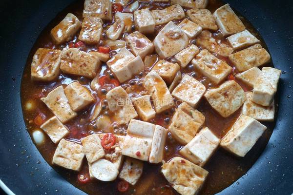 麻婆豆腐的做法图解11