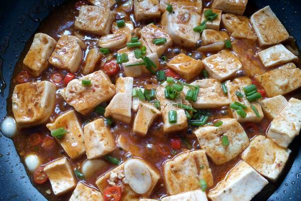 麻婆豆腐的做法图解12