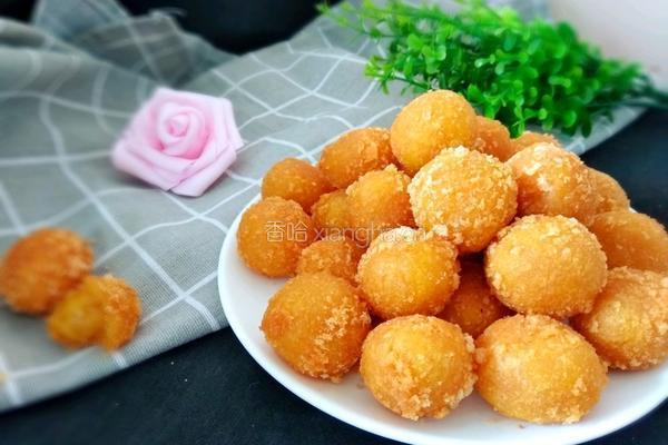 脆皮南瓜丸子的做法图解1