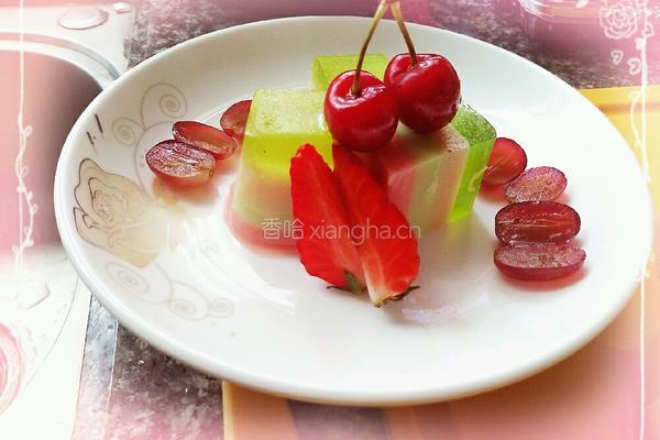 水果QQ糖布丁的做法图解11