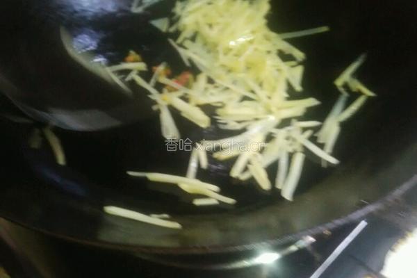 青椒土豆的做法图解6