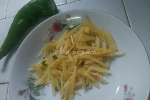 青椒土豆的做法图解9