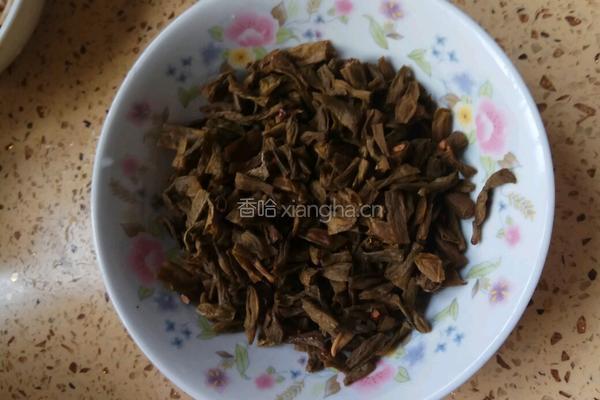 坛子豆角炒肉的做法图解1