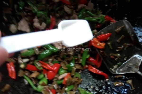 坛子豆角炒肉的做法图解7