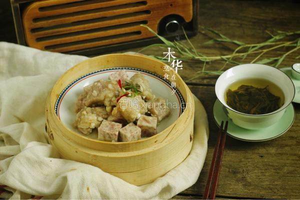 广式早茶必点的一盅,蒸蒜香排骨的做法图解15