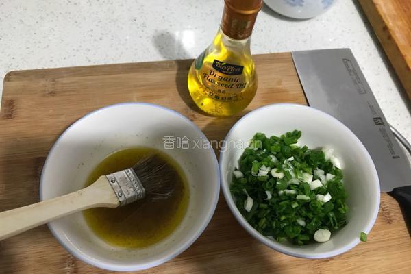 葱油花卷的做法图解4