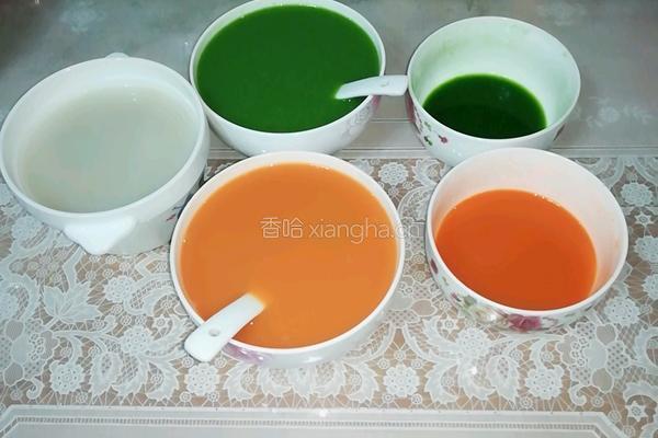 三色猪皮冻的做法图解9