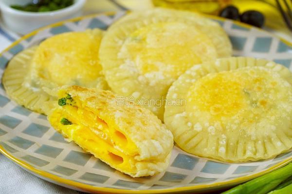 饺子皮版鸡蛋灌饼的做法图解5