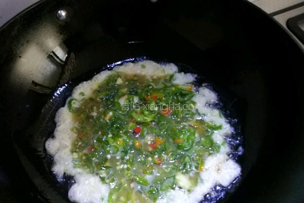 青椒炒蛋的做法图解4