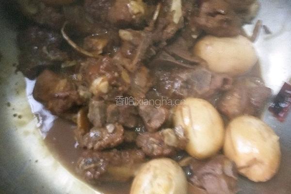 红烧排骨卤鸡蛋的做法图解10