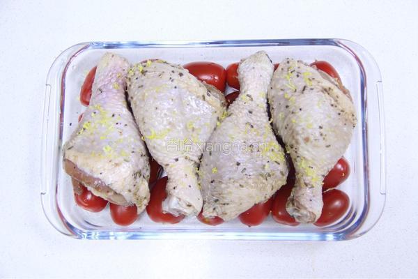 风味烤鸡腿的做法图解6