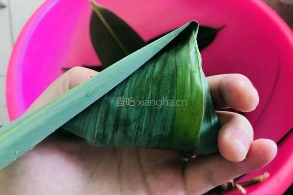 香菇叉烧粽的做法图解12
