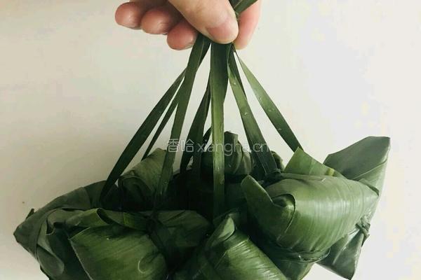 香菇叉烧粽的做法图解17