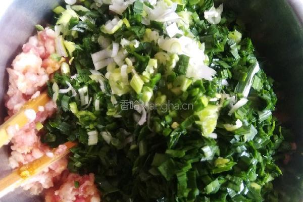 韭菜水饺的做法图解3