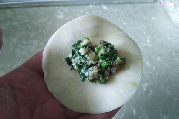 韭菜水饺的做法图解5