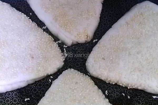 香脆芝麻饼的做法图解17