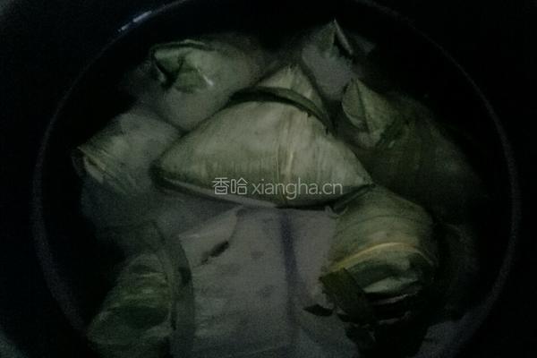 五花肉花生粽的做法图解17
