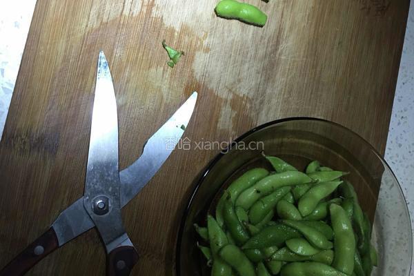 卤毛豆的做法图解2