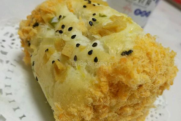 肉松面包卷的做法图解6
