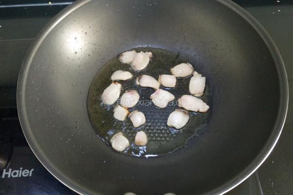 五花肉炖豆角的做法图解2