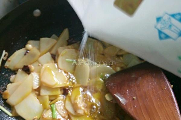 香醋土豆片的做法图解4