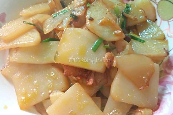 香醋土豆片的做法图解5