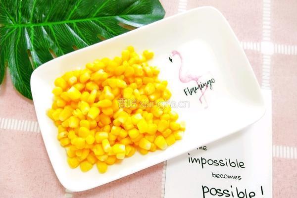宝宝辅食玉米浓汤的做法图解1