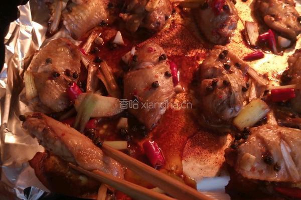 香辣烤鸡翅的做法图解7