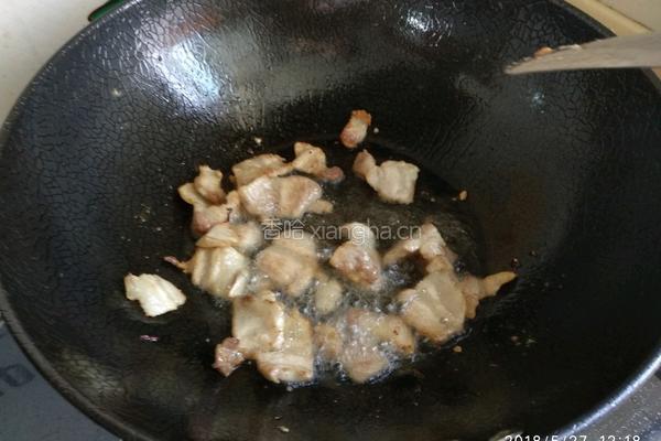 豆角肉片焖面的做法图解8
