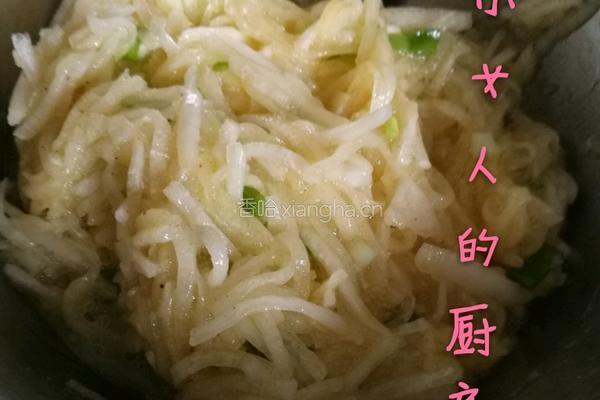 萝卜鸡蛋饼的做法图解3