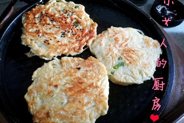 萝卜鸡蛋饼的做法图解6