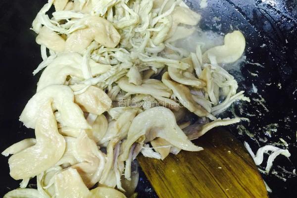 孜然鸡丝素鸡翅的做法图解4