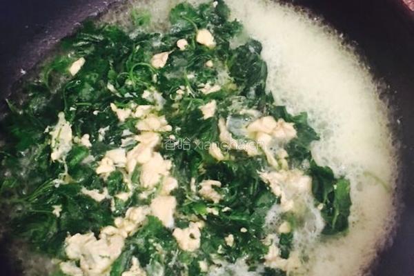 野菜鸡蛋汤的做法图解2