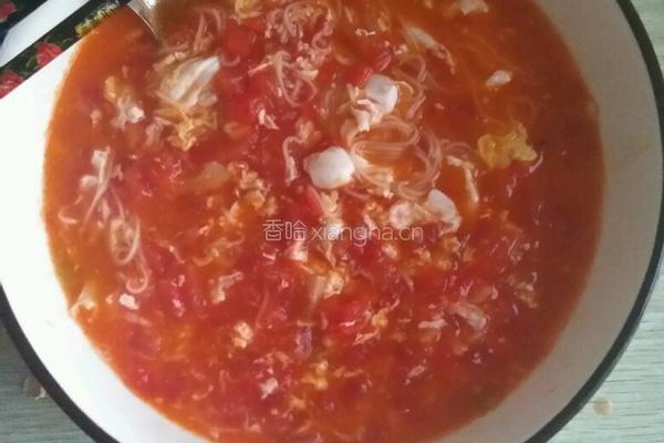 西红柿鸡蛋（汤面）的做法图解7