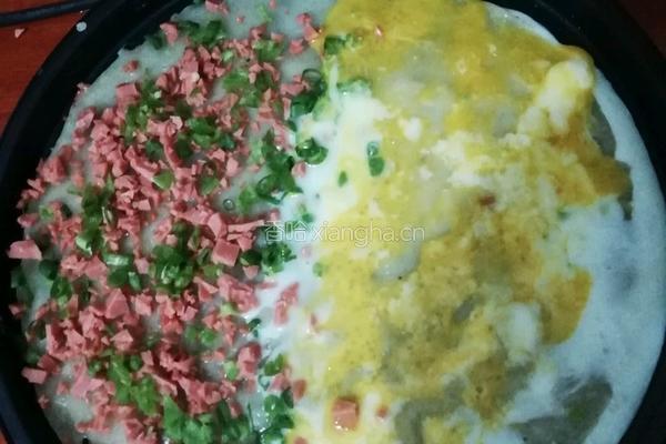 鸡蛋火腿煎饼的做法图解5