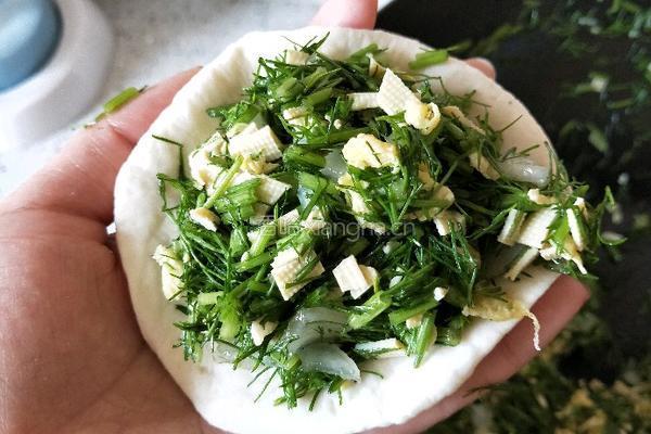 茴香馅包子的做法图解7