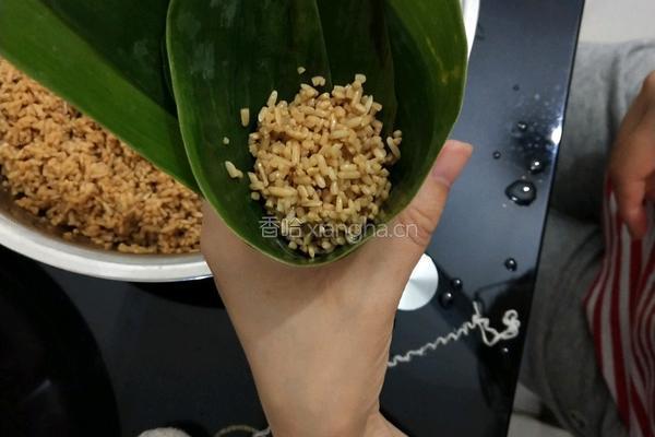 美味的鲜肉粽的做法图解7