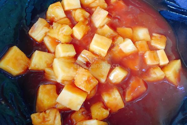 菠萝咕噜肉的做法图解13