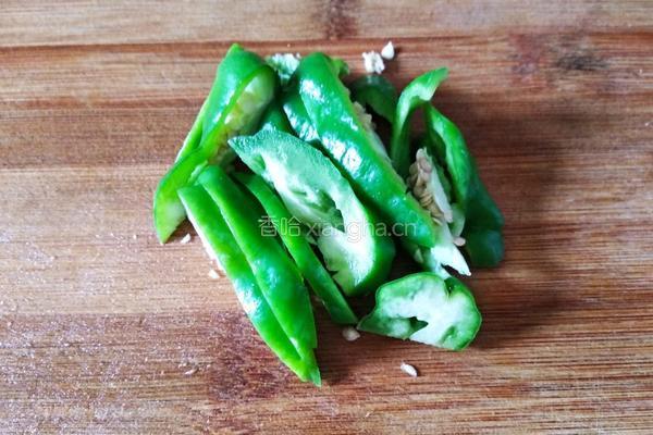 青椒煸豇豆的做法图解6