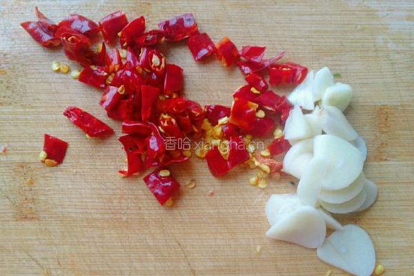 辣炒空心菜梗的做法图解4