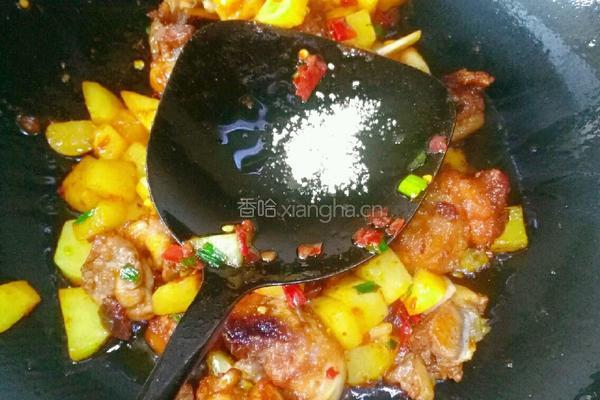 辣子土豆鸡块的做法图解9