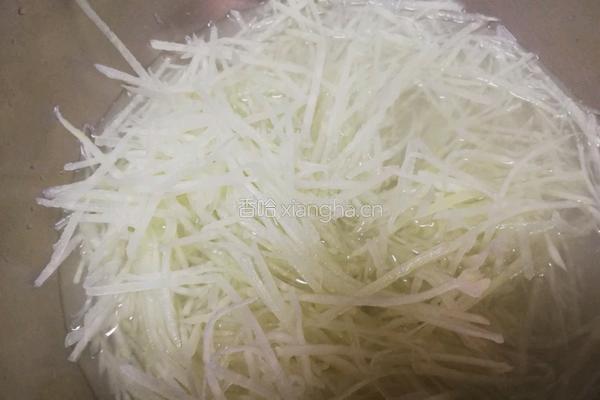 凉拌苤蓝的做法图解4
