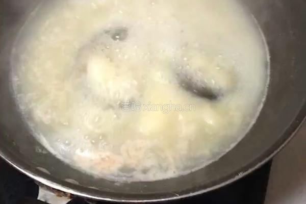 黄鳝青菜饭的做法图解3