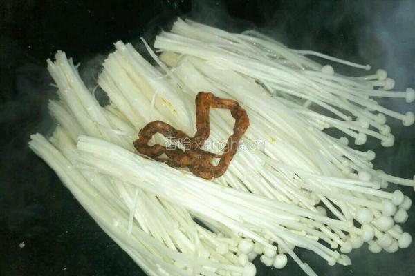 香芋金针菇的做法图解5