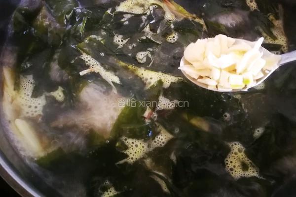 韩式海带汤的做法图解12