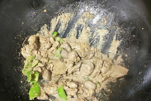 尖椒炒鸡肝的做法图解8